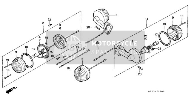 9390124110, Screw, Tapping, 4X8, Honda, 3